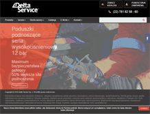 Tablet Screenshot of deltaservice.com.pl